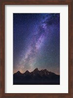 Stars over Tetons 5114 Fine Art Print