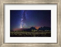 Stars Tetons Cascade Overlook Fine Art Print
