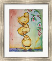 3 Chicks Fine Art Print