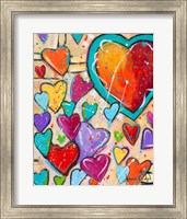 Heart Explosion Fine Art Print