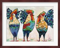 Roosters Fine Art Print