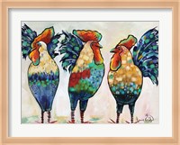 Roosters Fine Art Print