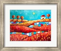 Fields of Golds and Reds Fine Art Print