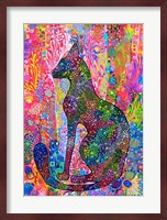 Cat Sillouette 2 Fine Art Print