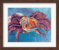 Axolotl - Mushroom Fine Art Print