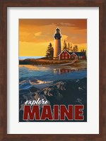 Explore Maine Fine Art Print