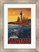 Explore Maine Fine Art Print