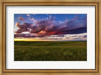 Sunset Over the Plains Fine Art Print