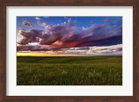 Sunset Over the Plains Fine Art Print