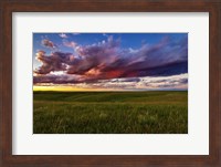 Sunset Over the Plains Fine Art Print