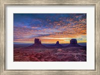 Monumental Valley Sunrise Fine Art Print