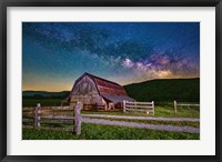 Milky Way Over Boxley Valley Fine Art Print