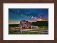 Milky Way Over Boxley Valley Fine Art Print