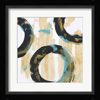 Float In Blue 1 Framed Print