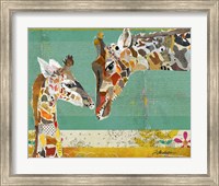 Giraffe and Calf Fine Art Print