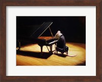 Little Pianist Fine Art Print