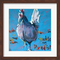 Trouble in Paradise Fine Art Print