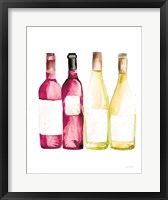 Pop the Cork III Red and White Wine Fine Art Print