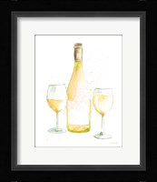 Pop the Cork II White Wine Framed Print