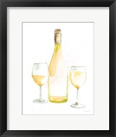 Pop the Cork II White Wine Framed Print
