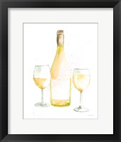 Pop the Cork II White Wine Framed Print