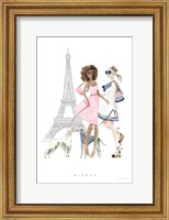 Paris Girlfriends I Pastel Fine Art Print