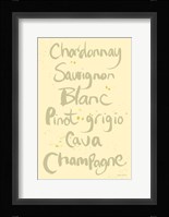 Pop the Cork Wine Words II Fine Art Print