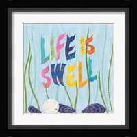 Coastal Vibes IV Framed Print