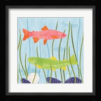 Coastal Vibes II Framed Print