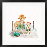 Summer Fun II No Words Framed Print