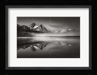Moonset on McGown Peak Fine Art Print