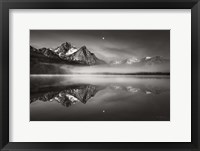 Moonset on McGown Peak Fine Art Print