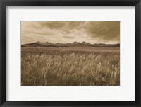 Sawtooth Mountains Idaho II Dark Fine Art Print