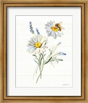 Bees and Blooms Flowers II Fine Art Print
