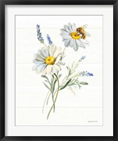 Bees and Blooms Flowers II Fine Art Print