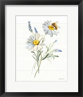 Bees and Blooms Flowers II Fine Art Print