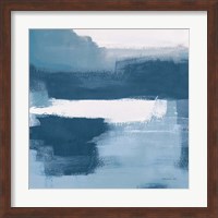Escalante Mood Blue and White Sq Fine Art Print
