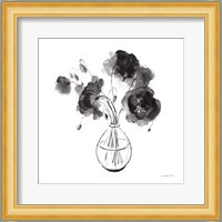 Garden Cuttings II Black Fine Art Print