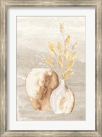 Neutral Vase Bunny Tail Fine Art Print