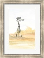 Windmill Landscape III Fine Art Print