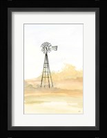 Windmill Landscape III Fine Art Print