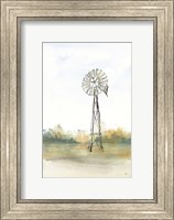 Windmill Landscape II Fine Art Print