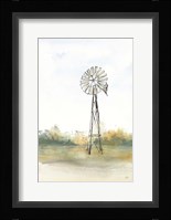 Windmill Landscape II Fine Art Print