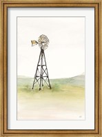 Windmill Landscape I Fine Art Print