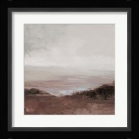 Glowing Valley Brown Fine Art Print