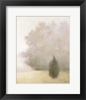 Near Oaks III Framed Print