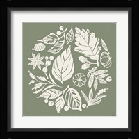 Autumn Tones X Framed Print