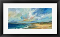 Sunny Bay Framed Print