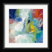 Vibrant Rainbow Framed Print