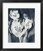 White Fairy Tale Floral II Framed Print